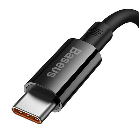 BASEUS kabel USB A do Typ C PD 100W 1m czarny P10320102114-00