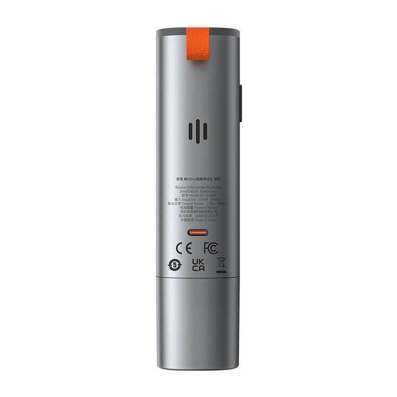 Baseus SafeJourney Pro Electronic Breathalyzer (Grey)