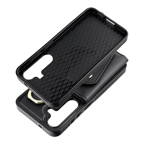 Futerał portfel WONDER dla SAMSUNG A35 5G czarny