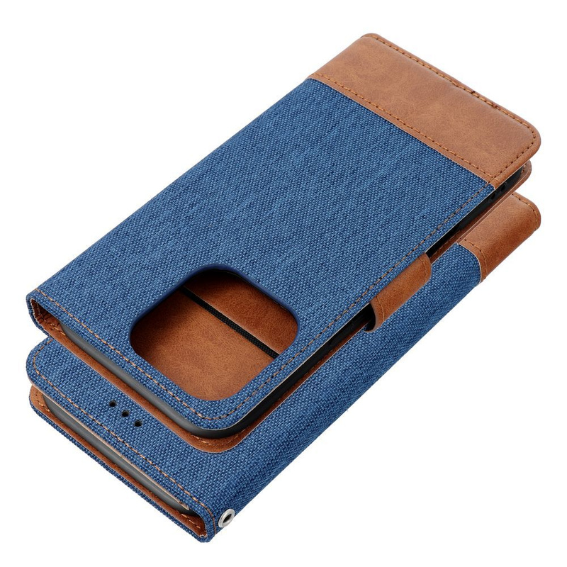 Kabura JEANS Book do IPHONE 16 Pro niebieski