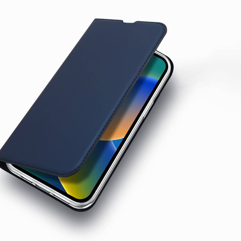 Dux Ducis Skin Pro Holster Flip Cover für iPhone 14 Max blau