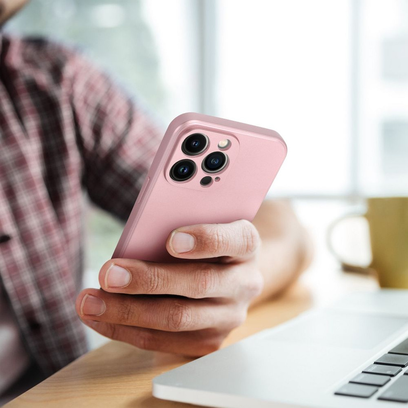 Futerał METALLIC do IPHONE 7 / 8 / SE 2020 / SE 2022 różowy