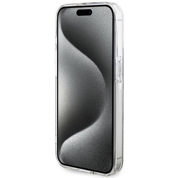 Oryginalne Etui GUESS Hardcase GUHCP15MH4PSEGW do iPhone 15 Pro (4G Gold  Stripe / brązowy)
