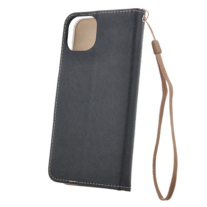 Etui Smart Fancy do iPhone 16 Pro 6,3&quot; czarno-złote