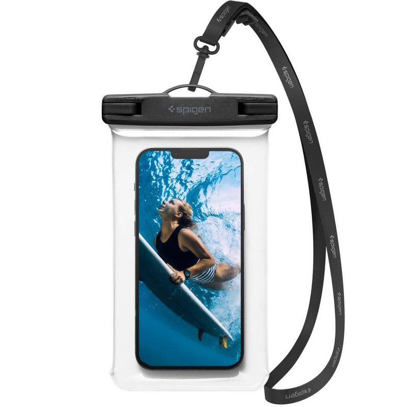 Spigen A601 UNIVERSELLES WASSERDICHTES GEHÄUSE KRISTALLKLAR