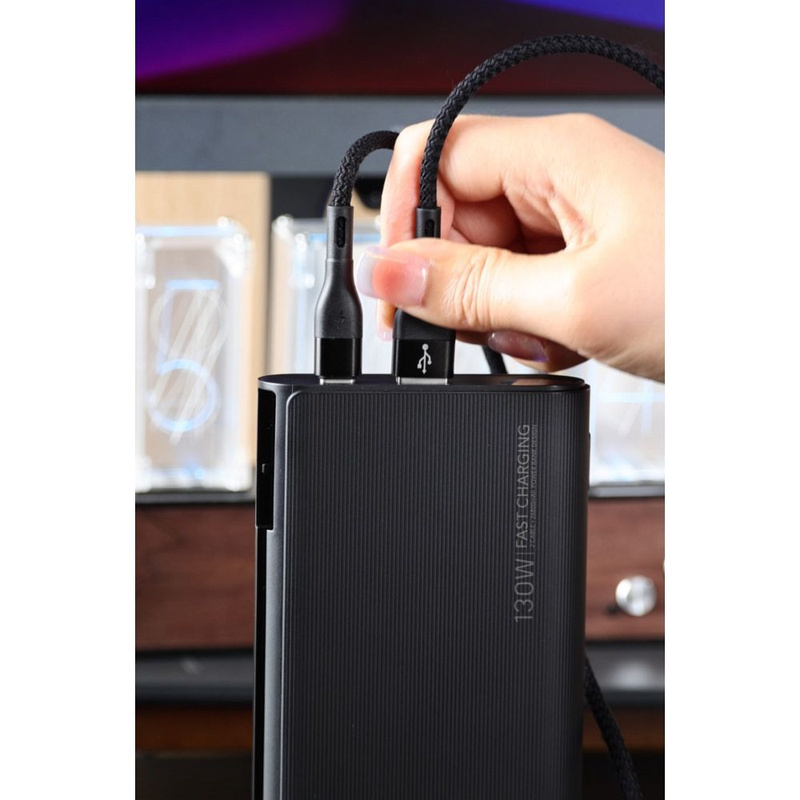 Bateria zewnętrzna (Powerbank) VEGER TCE130 - 25 000mAh Quick Charge PD 130W (W2503)