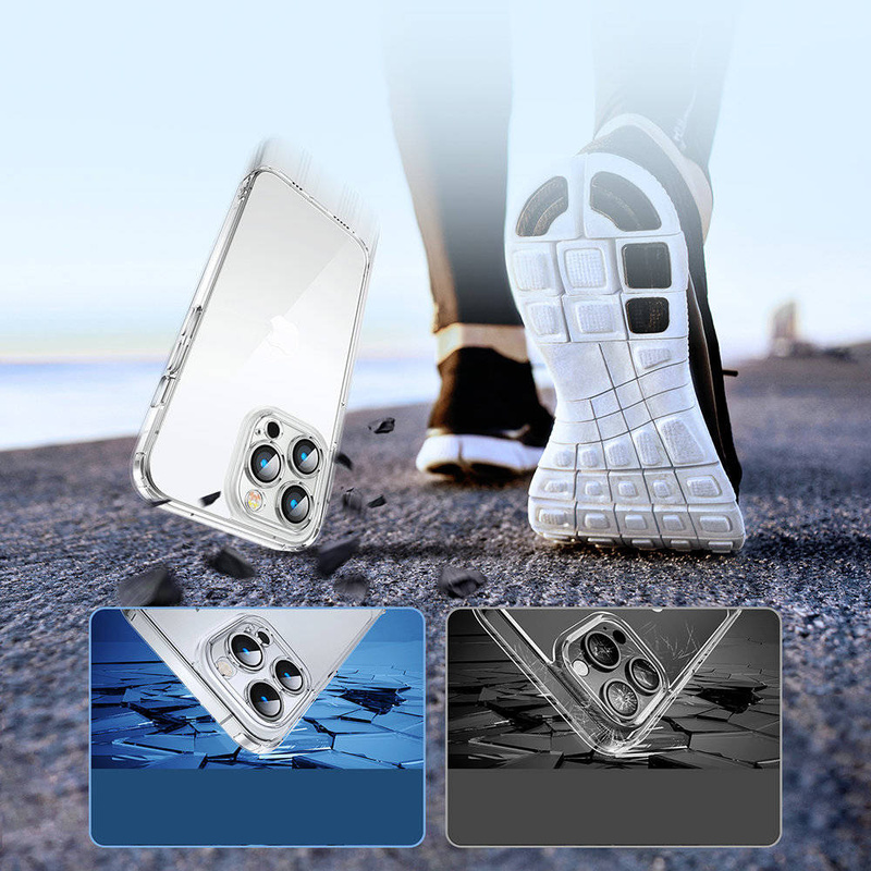 Joyroom 14D Case Hülle für iPhone 14 Pro Max Durable Cover Gehäuse Klar (JR-14D4)