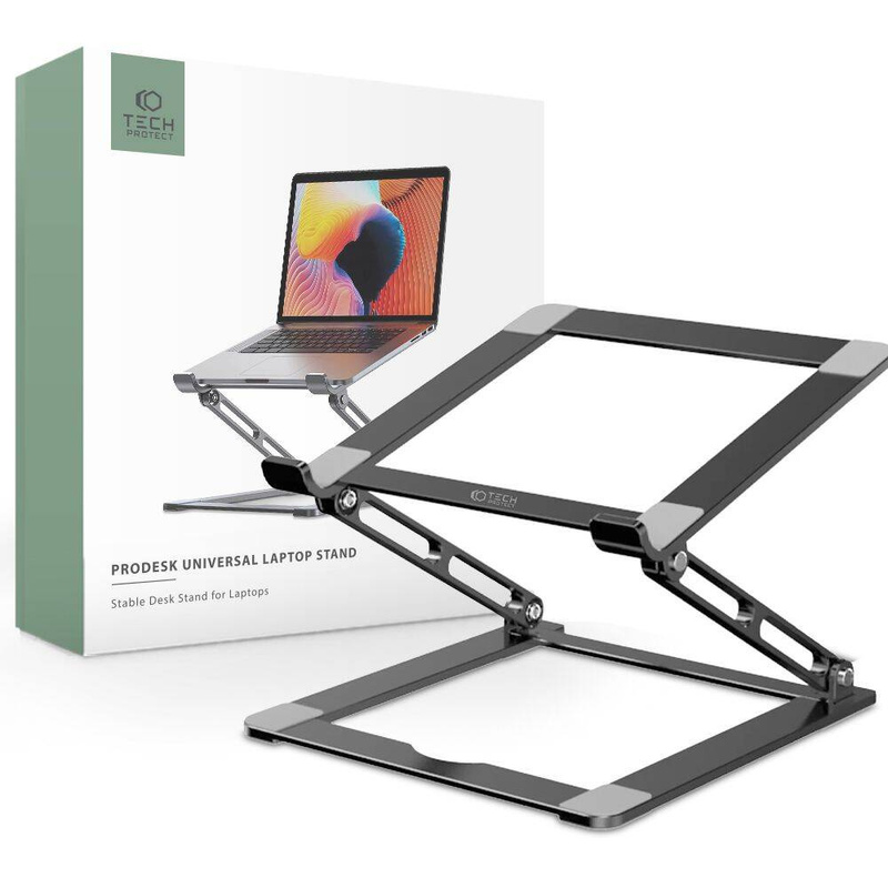TECH-PROTECT PRODESK UNIVERSAL LAPTOP STAND GREY
