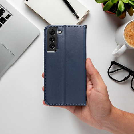 Kabura SMART MAGNETO do SAMSUNG A56 granatowy