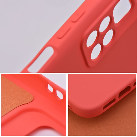 Futerał SILICONE do XIAOMI Redmi NOTE 12 5G brzoskwiniowy