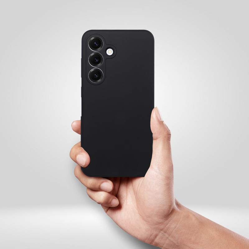 Futerał SILICONE 2mm do MOTOROLA E15 czarny