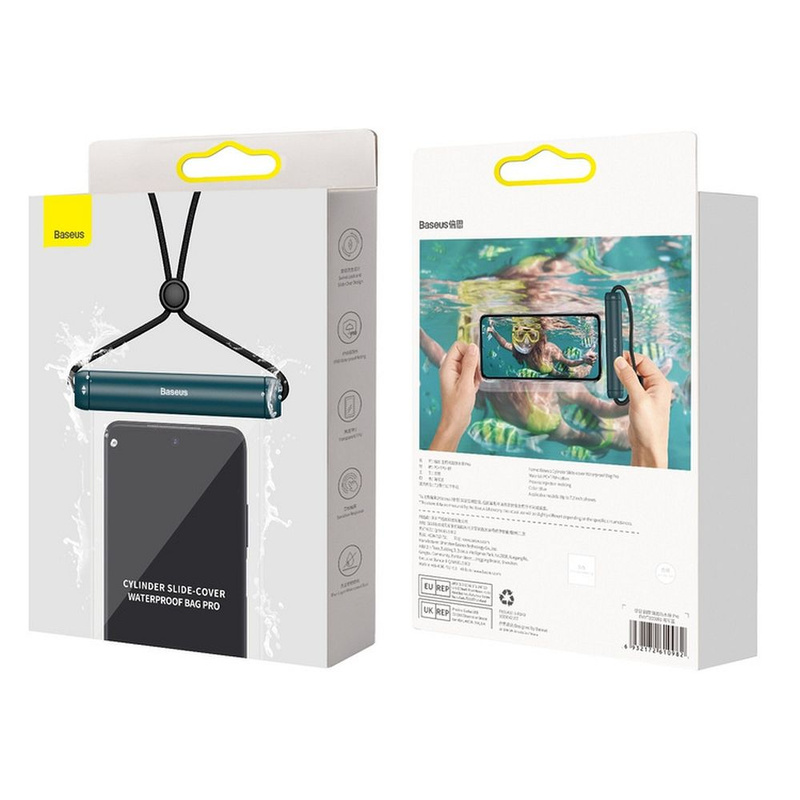 Baseus wasserdichte Handyhülle Slide-Cover blau (FMYT000003)
