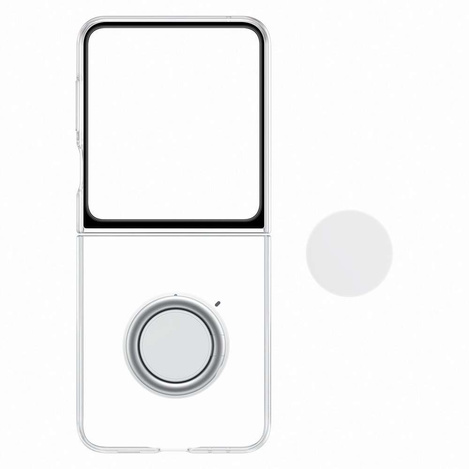 Etui silikonowe Gadget Case do Samsung Galaxy Z Flip 5 - przezroczyste