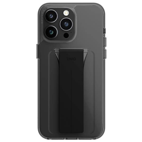 Etui APPLE IPHONE 15 PRO UNIQ Heldro Mount with Stand szare