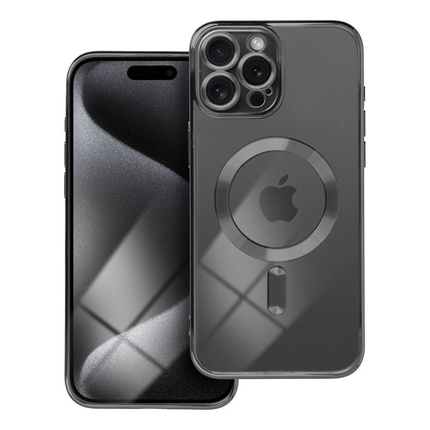 Futerał Electro Mag Cover kompatybilny z MagSafe do IPHONE 15 PRO MAX czarny