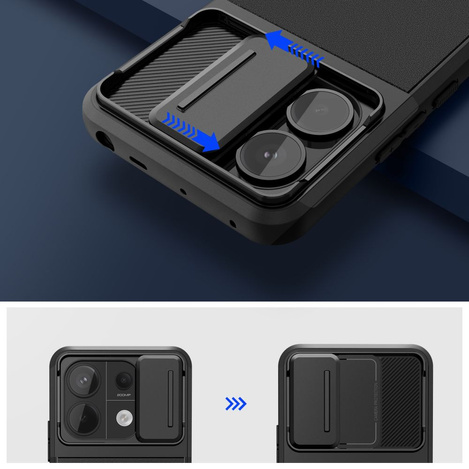 Etui XIAOMI REDMI NOTE 13 PRO 5G / POCO X6 5G Tech-Protect Velar czarne