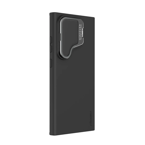 Nillkin CamShield Silky Prop Silikonhülle für Samsung Galaxy S24 Ultra – Schwarz