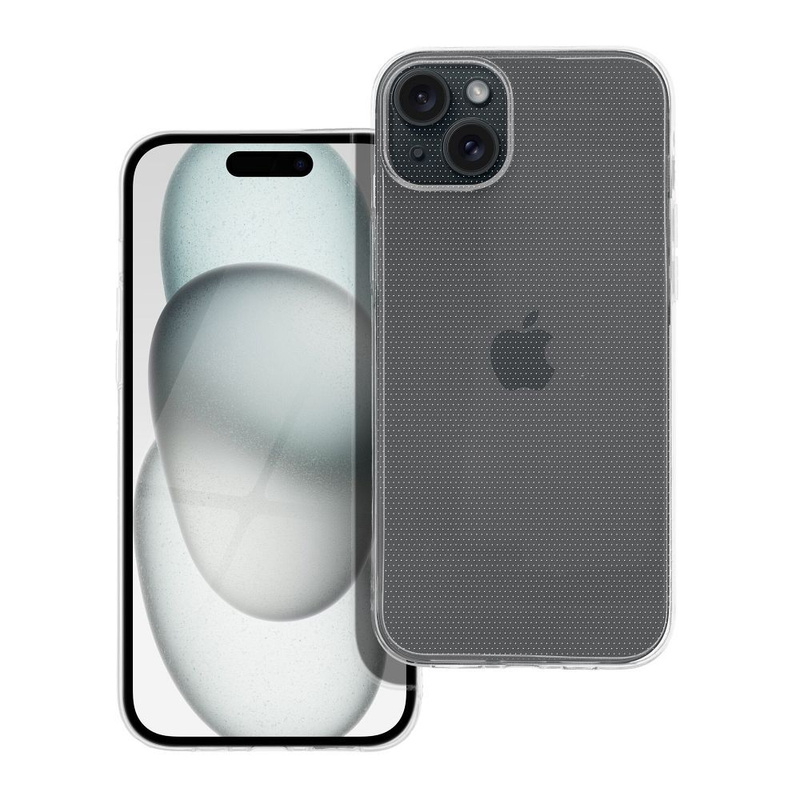 Futerał CLEAR CASE 2mm do IPHONE 15 PLUS (camera protection)