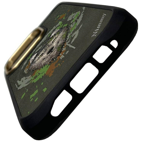 Etui Nimmy Wilk MagSafe do iPhone 16 Pro  ciemnoszary