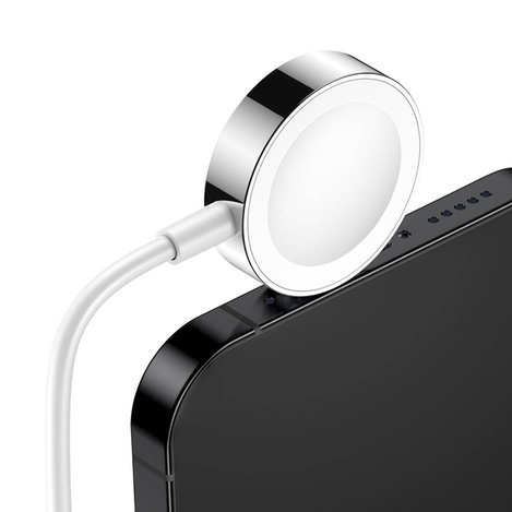 Joyroom S-IW001S induktives Ladegerät für Apple Watch mit USB-Kabel 1,2 m weiß