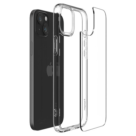 SPIGEN ULTRA HYBRID IPHONE 15 PLUS CRYSTAL CLEAR