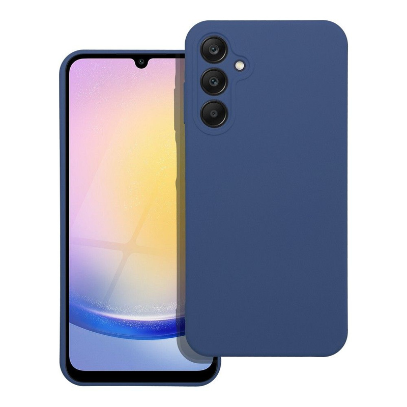 Futerał SILICONE do SAMSUNG Galaxy A25 5G niebieski