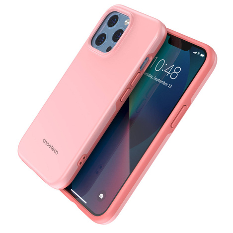Choetech MFM Anti-drop case etui do iPhone 13 Pro Max różowy (PC0114-MFM-PK)