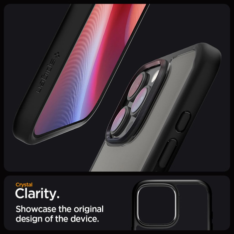 Spigen Ultra Hybrid iPhone 16 Pro Max matte black/czarny ACS07996