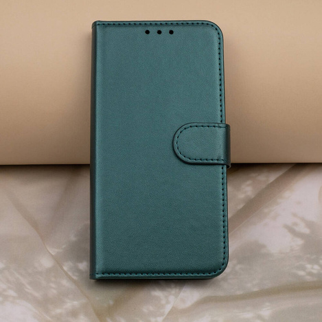 Etui Smart Classic do Samsung Galaxy S24 FE ciemnozielone
