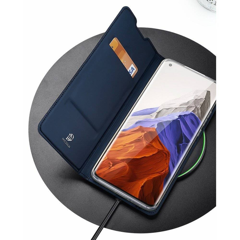 DUX DUCIS Skin Pro kabura etui pokrowiec z klapką Xiaomi Mi 11 Pro czarny