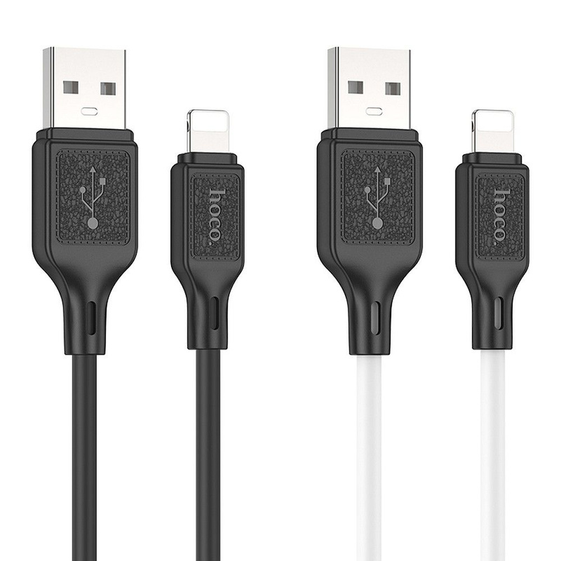 HOCO kabel USB A do Lightning 2,4A X90 1 m czarny