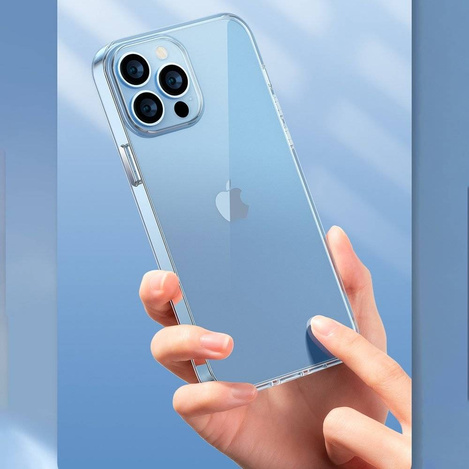 Kingxbar Elegant Series Hülle iPhone 13 Pro Max Hülle Rückseite transparent