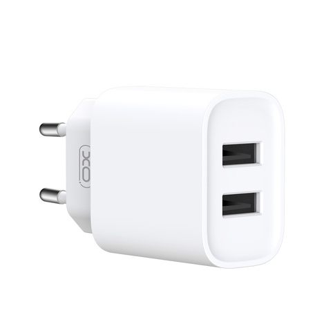 XO ŁAD SIEC CE02C 2xUSB 2,1A BIAŁA
