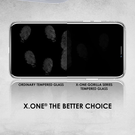 Szkło hartowane X-ONE Extreme Shock Eliminator 4th gen. Matowe - do iPhone 15 Pro