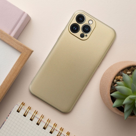 Futerał METALLIC do IPHONE 16 Pro Max złoty