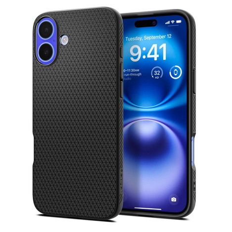 SPIGEN LIQUID AIR IPHONE 16 MATTE BLACK