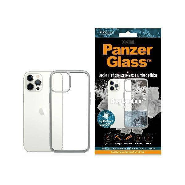 Schutzhülle IPHONE 12 PRO MAX PanzerGlass ClearCase Satin Silver AB
