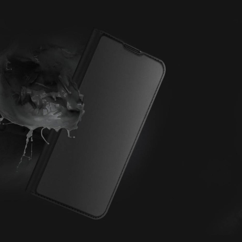 Schutzhülle VIVO Y01 / Y15S mit einem Flip Dux Ducis Skin Leder schwarz
