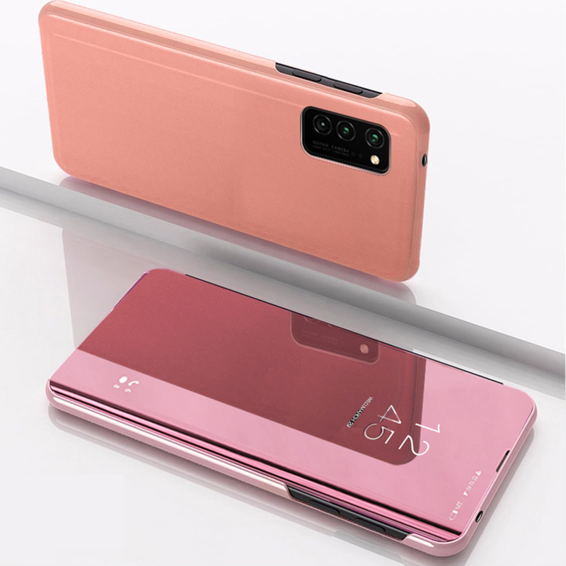 Etui Smart Clear View do Samsung A25 5G (global) różowe
