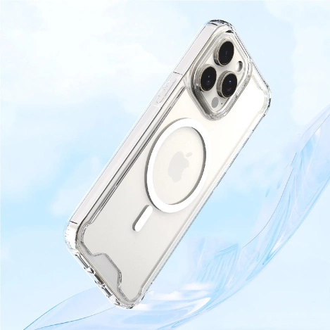 Clear Corner Case MagSafe für iPhone 16 Pro – transparent