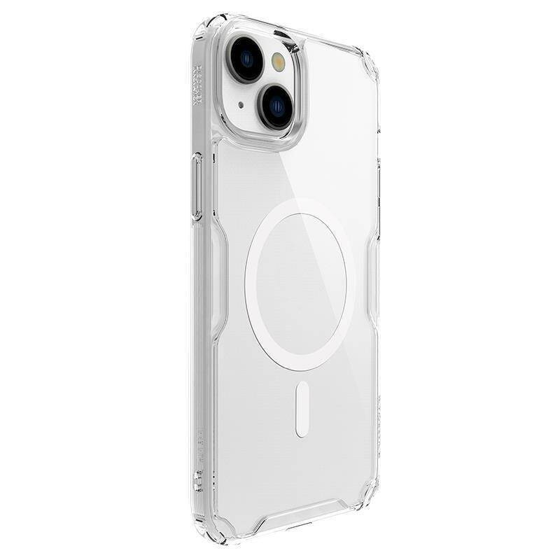 Nillkin Nature Pro Magnetische Panzerhülle mit MagSafe für iPhone 15 Pro – Weiß