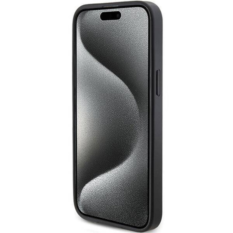 Oryginalne Etui GUESS hardcase 4G Triangle Metal Logo GUHCP14XPG4GPK do Iphone 14 Pro Max czarny
