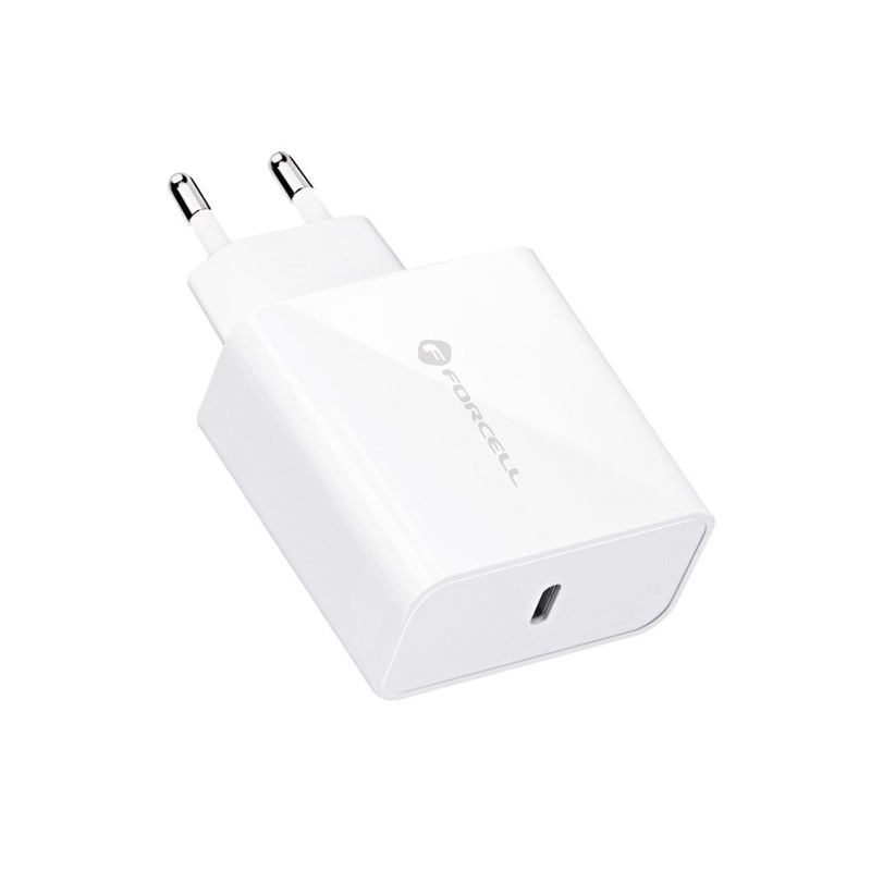 Forcell Ładowarka Sieciowa ze złączem USB typ C - 3A 45W z funkcją ładowania PD i QC 4.0