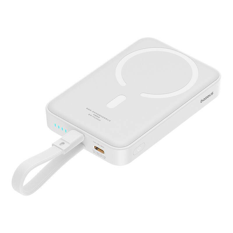 Powerbank magnetyczny Baseus Magnetic Mini 10000mAh 20W MagSafe (biały)
