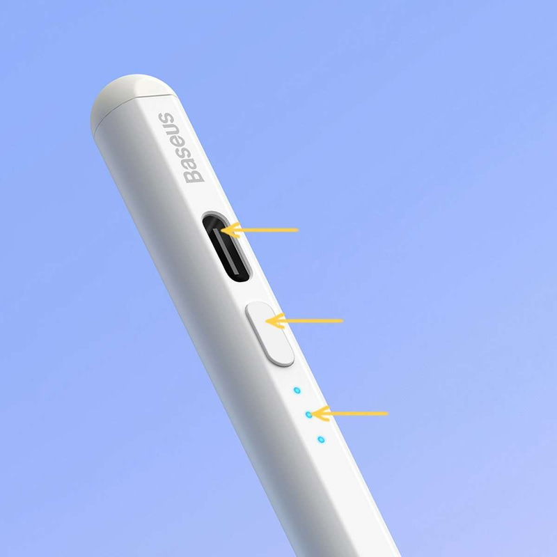 Aktiver Stift für iPad Baseus Smooth Writing 2 SXBC060202 – weiß