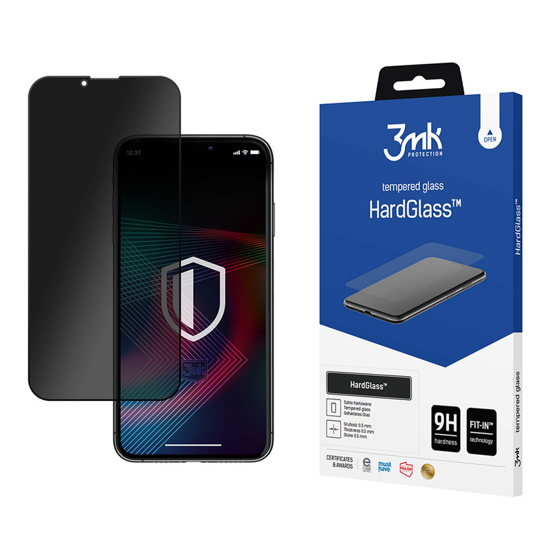 3MK HARD GLASS MAX PRIVACY IPHONE 13/13 PRO