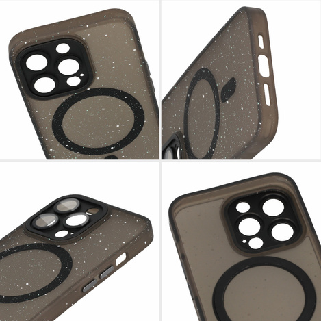 Tel Protect Magnetic Splash Frosted Case do Iphone 15 Czarny