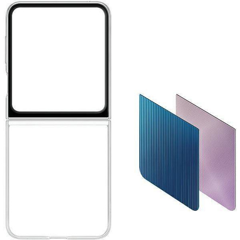 Etui silikonowe FlipSuit do Samsung Galaxy Z Flip 5 - przezroczyste