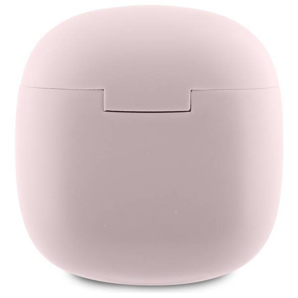 Oryginalne Słuchawki Bluetooth TWS GUESS Printed Classic Logo - GUTWSJ14ESGP+ stacja dokująca różowe