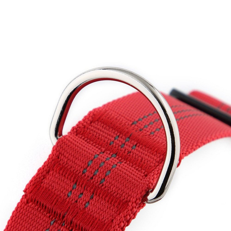 Szelki dla psa REFLECTIVE SILK rozmiar L czerwone